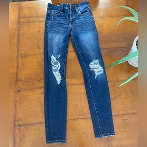 American eagle high rise jeans